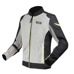 Chaqueta moto LS2 Airy Blanca-Negra